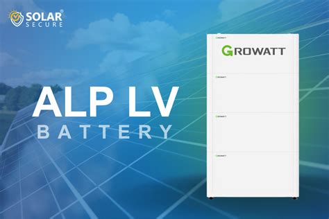 growatt alp solar battery.